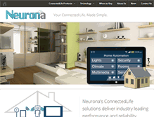 Tablet Screenshot of myneurona.com